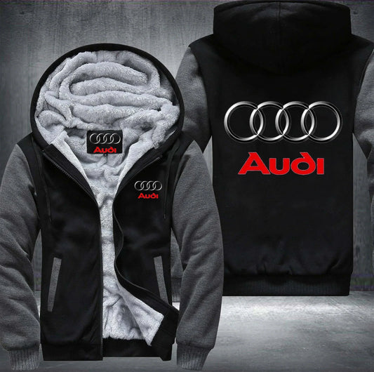 Audi Jackets Audi Fleece Hooded Sweatshirt V59