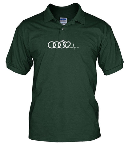 Audi Heart Beat Men's Polo