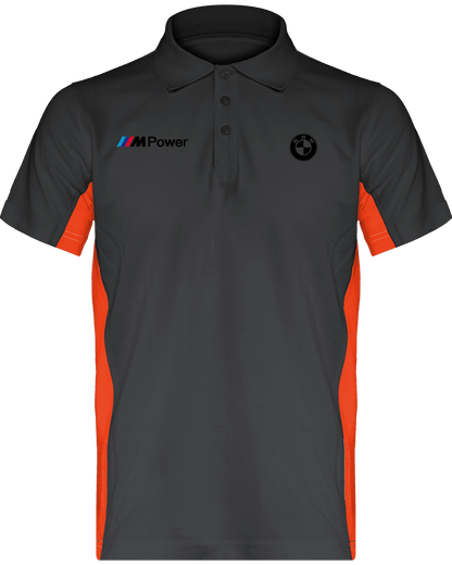 BMW Polo Bicolore Herren Flag