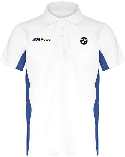 BMW Polo Bicolore Herren Flag