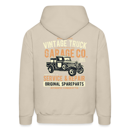 Vintage truck Cars Men's Hoodie - Sand