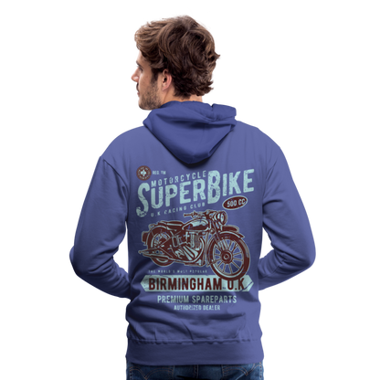 Super Bike Motorcycle Men’s Premium Hoodie - royal blue