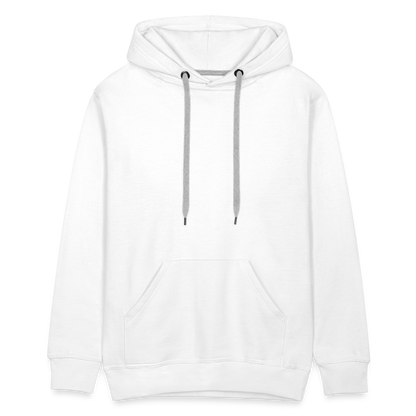 Motorcycle Adventure Men’s Premium Hoodie - white