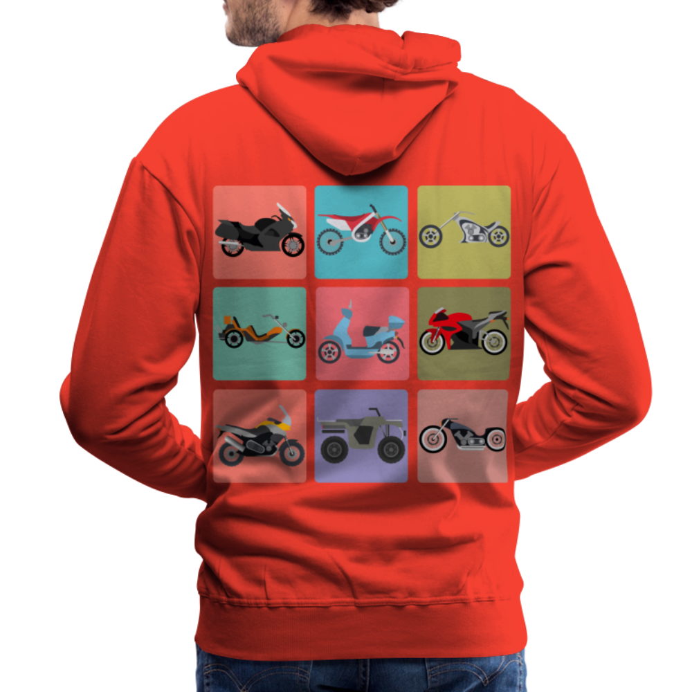 Motorcycles Men’s Premium Hoodie - red