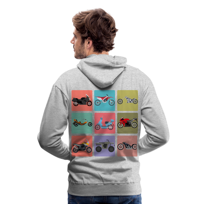 Motorcycles Men’s Premium Hoodie - heather grey