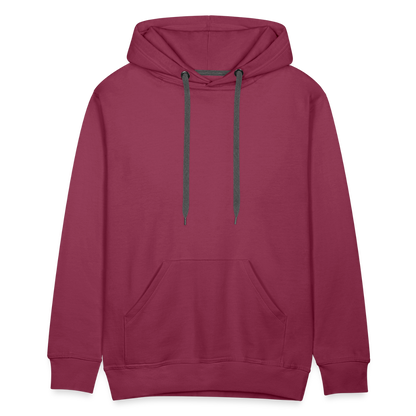 Motorcycle Adventure Men’s Premium Hoodie - bordeaux