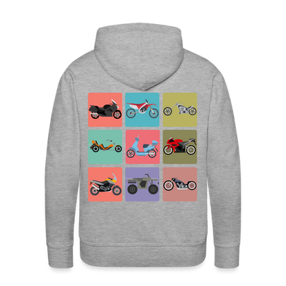 Motorcycles Men’s Premium Hoodie - heather grey