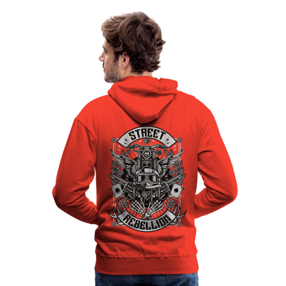 Street Rebellion Men’s Premium Hoodie - red