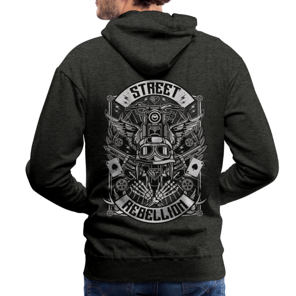 Street Rebellion Men’s Premium Hoodie - charcoal grey