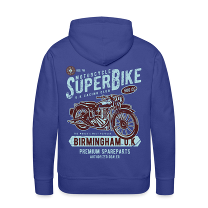 Super Bike Motorcycle Men’s Premium Hoodie - royal blue