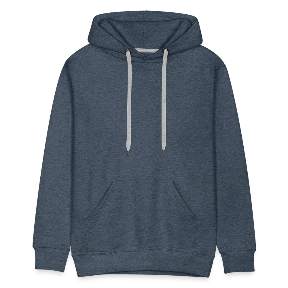 Motorcycle San Francisco Caferacer Men’s Premium Hoodie - heather denim