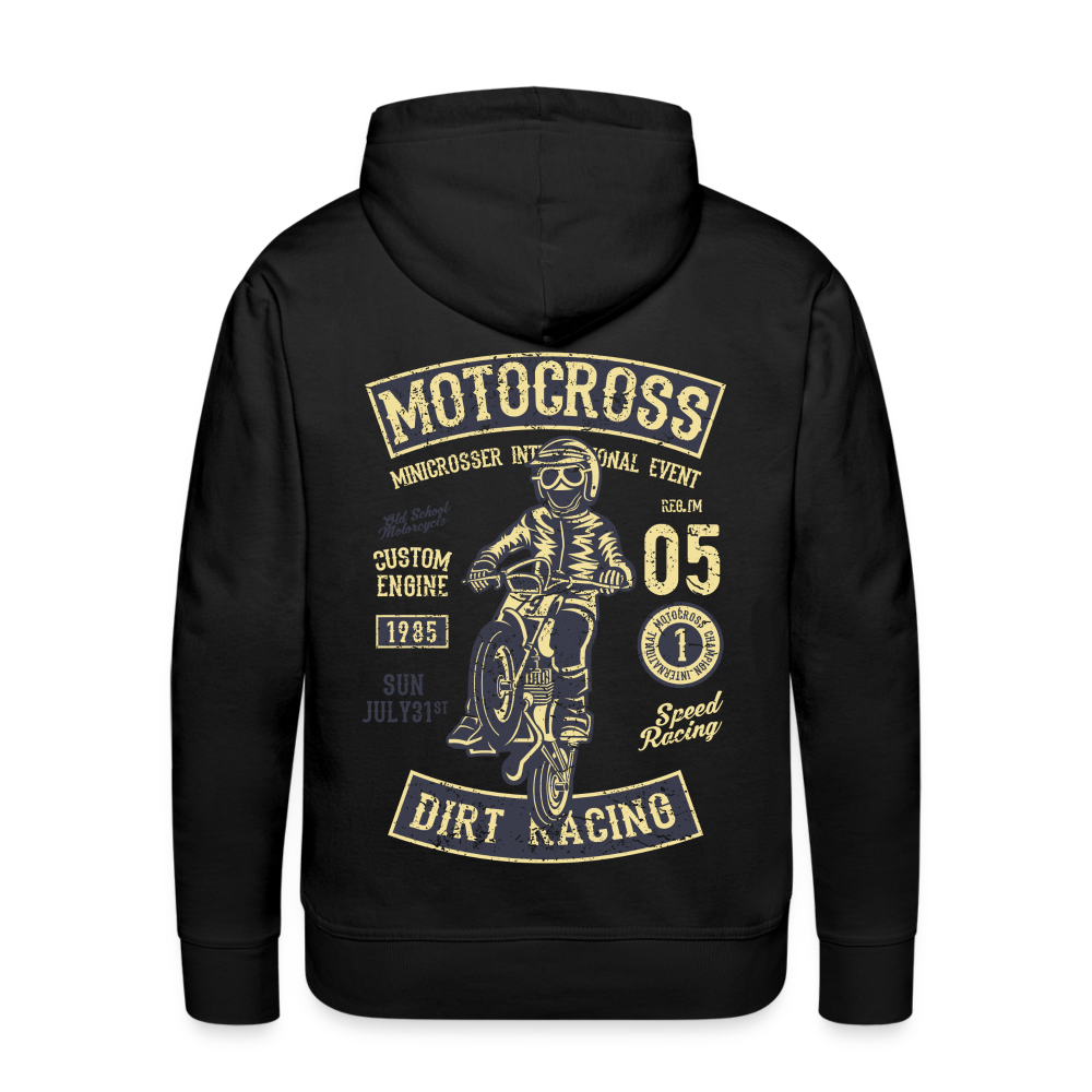 Motocross design Motorcycle Men’s Premium Hoodie - black