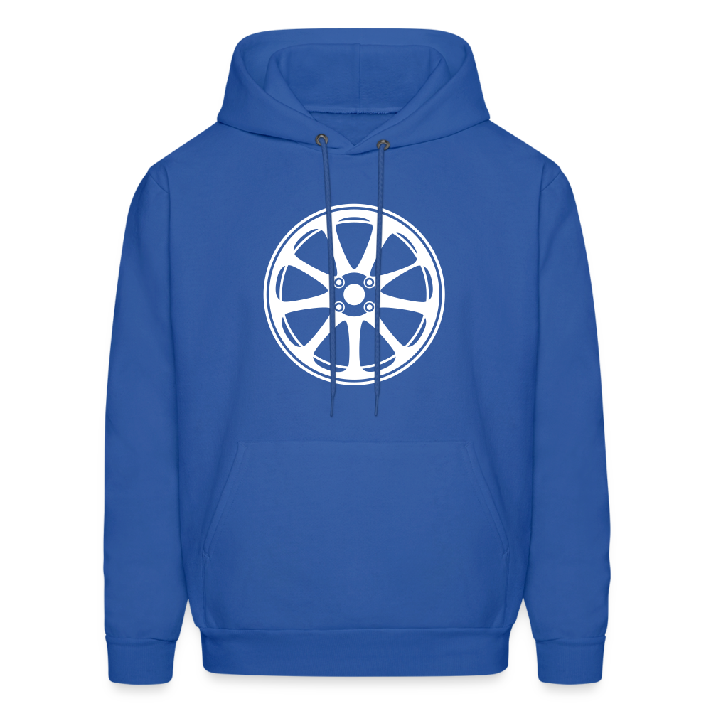 wheel rims Men's Hoodie - royal blue