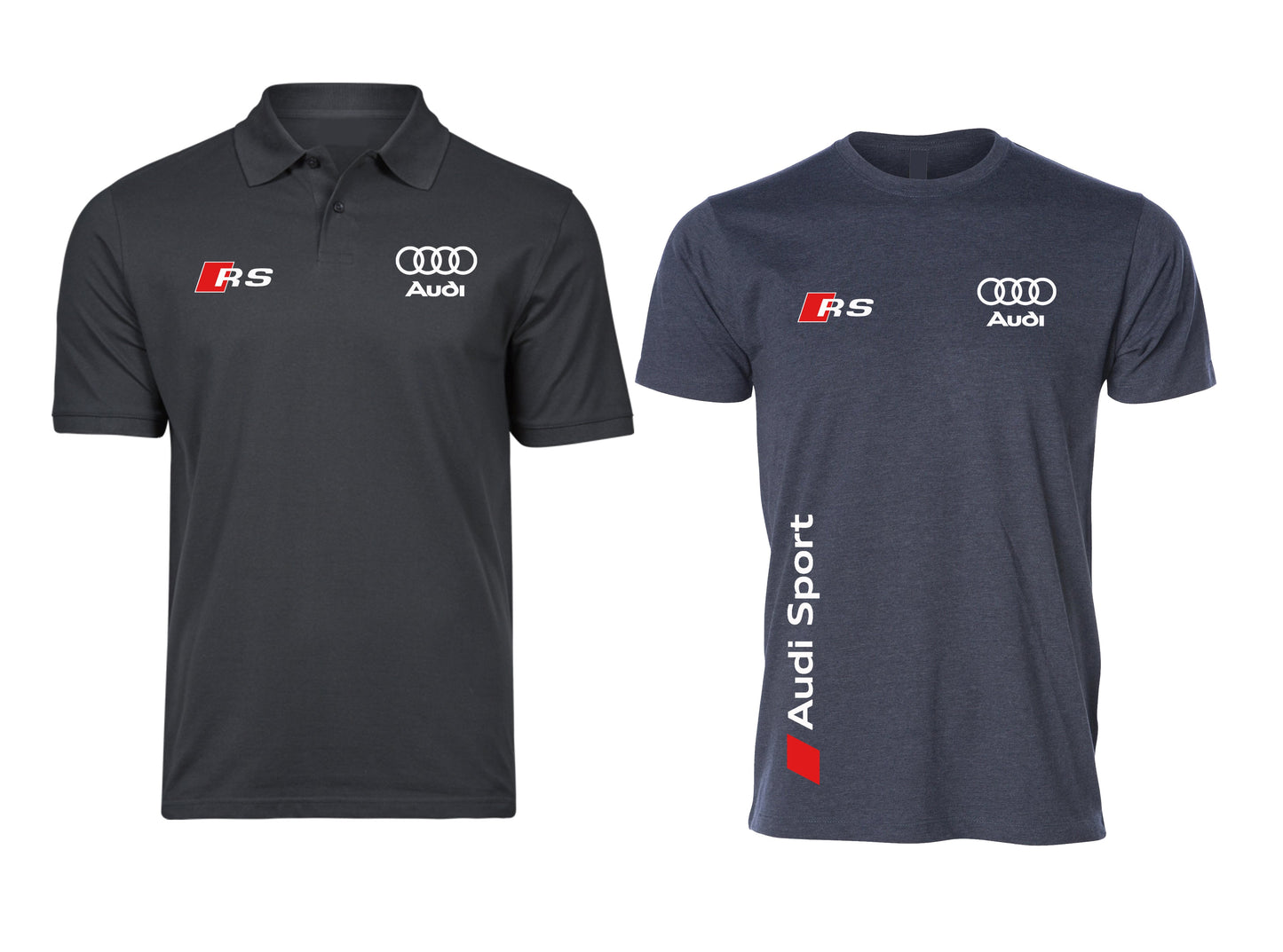 Audi Half Sleeves T-Shirts Set