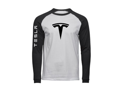 Tesla Long Sleeves Raglan T-shirt