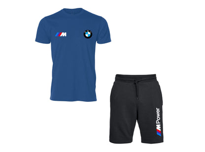 BMW Contrast T-Shirt and Shorts Set