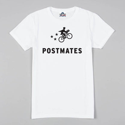 POSTMATES Logo Tee Shirt for Food Delivery Drivers, Large/XL