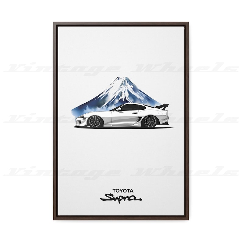 Legends JDM Car Poster Set: Toyota Supra_driver_clothing_drivi.store