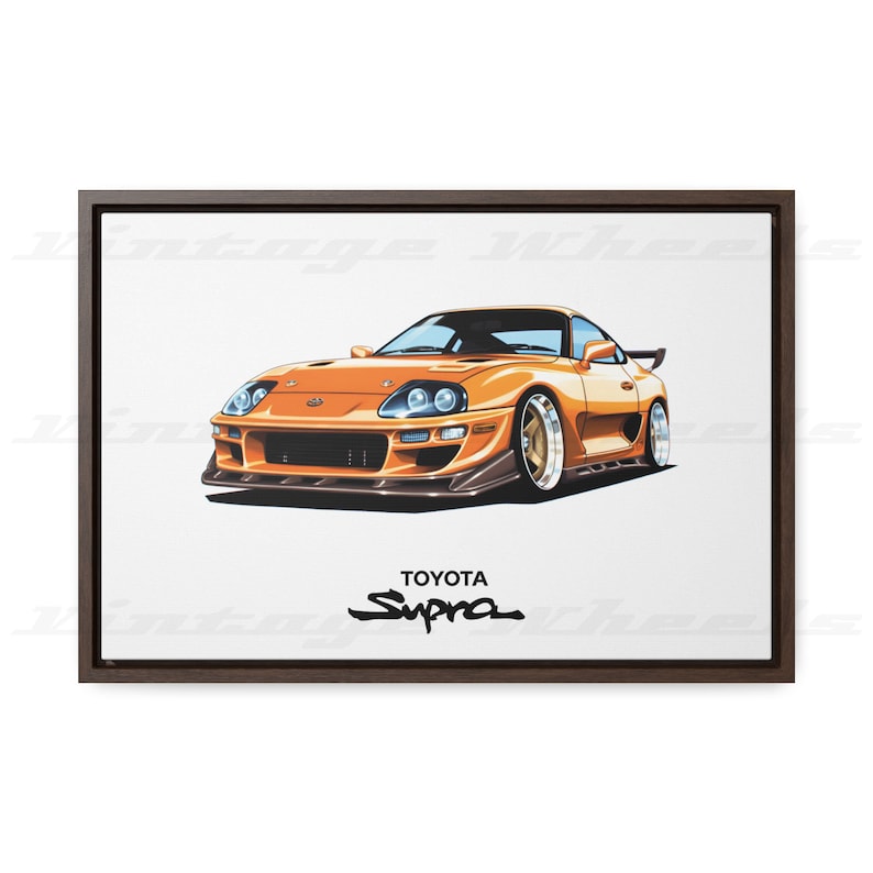 Toyota Supra: Legends of JDM Poster_driver_clothing_drivi.store