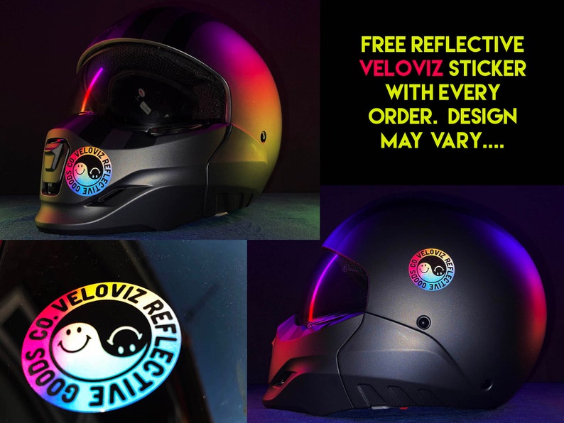 Reflective BMW M Power Helmet Decals_driver_clothing_drivi.store