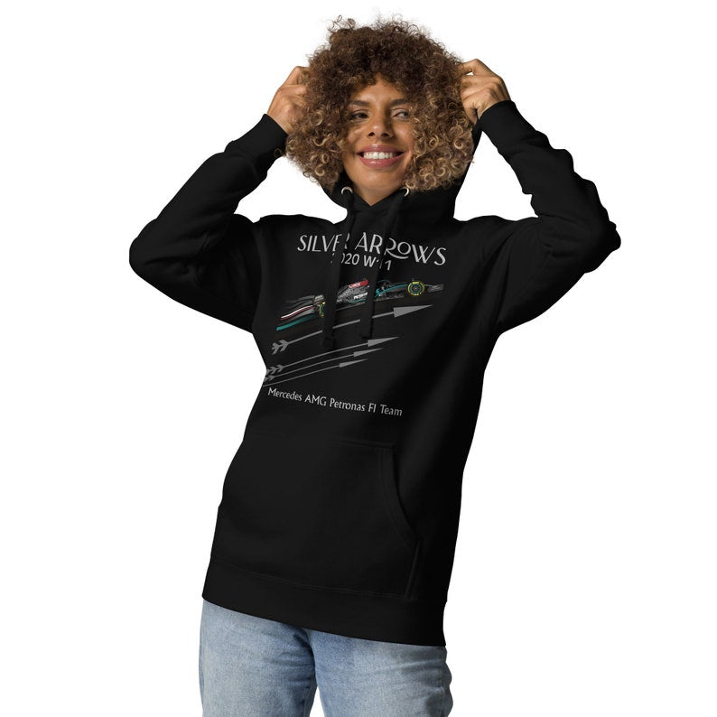 Mercedes F1 Unisex Hoodie: Perfect Gift for Racers