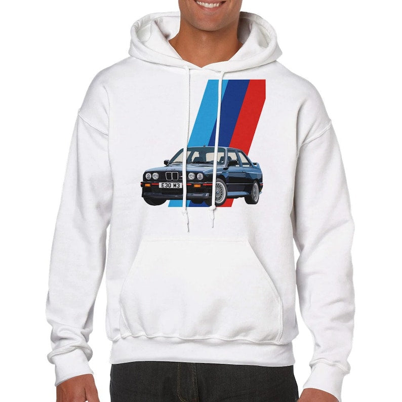 E30 BMW M3 Hoodie: Automotive Nostalgia