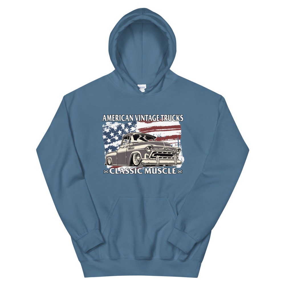 American Vintage Classic Trucks Unisex Hoodie