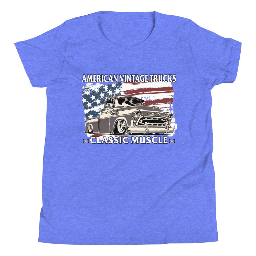 American Vintage Classic Trucks Youth Shirt