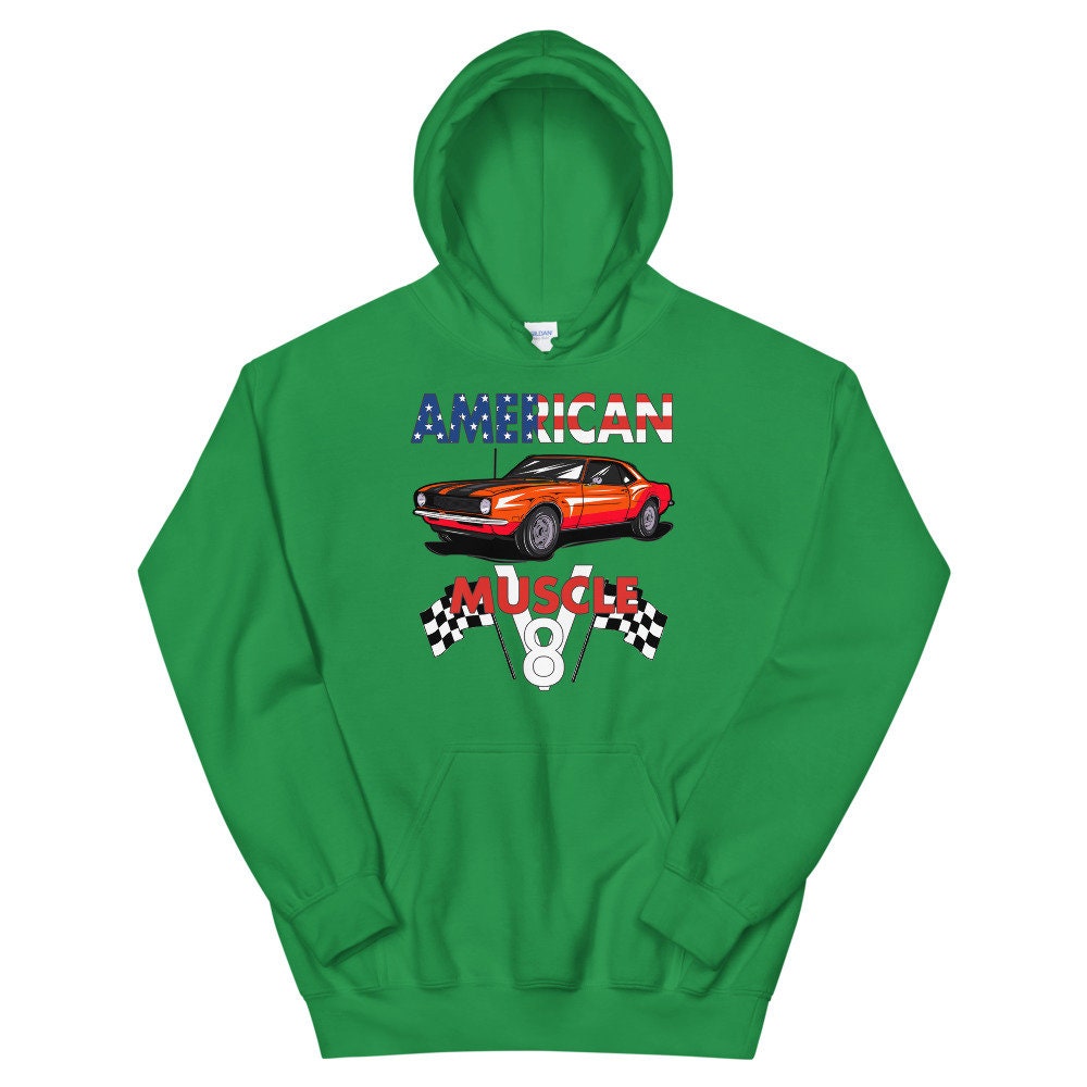 American Muscle V8 Hoodie