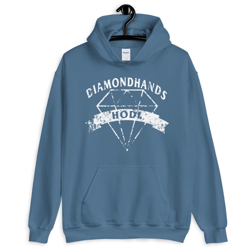 Diamond Hands Distress Hoodie