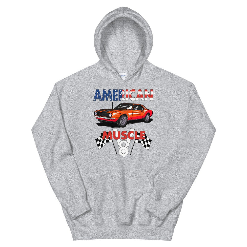 American Muscle V8 Hoodie