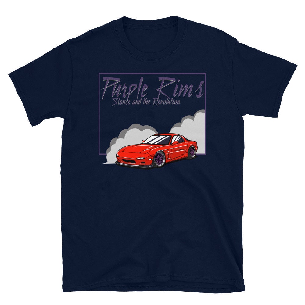 Purple Rims RX7 Shirt