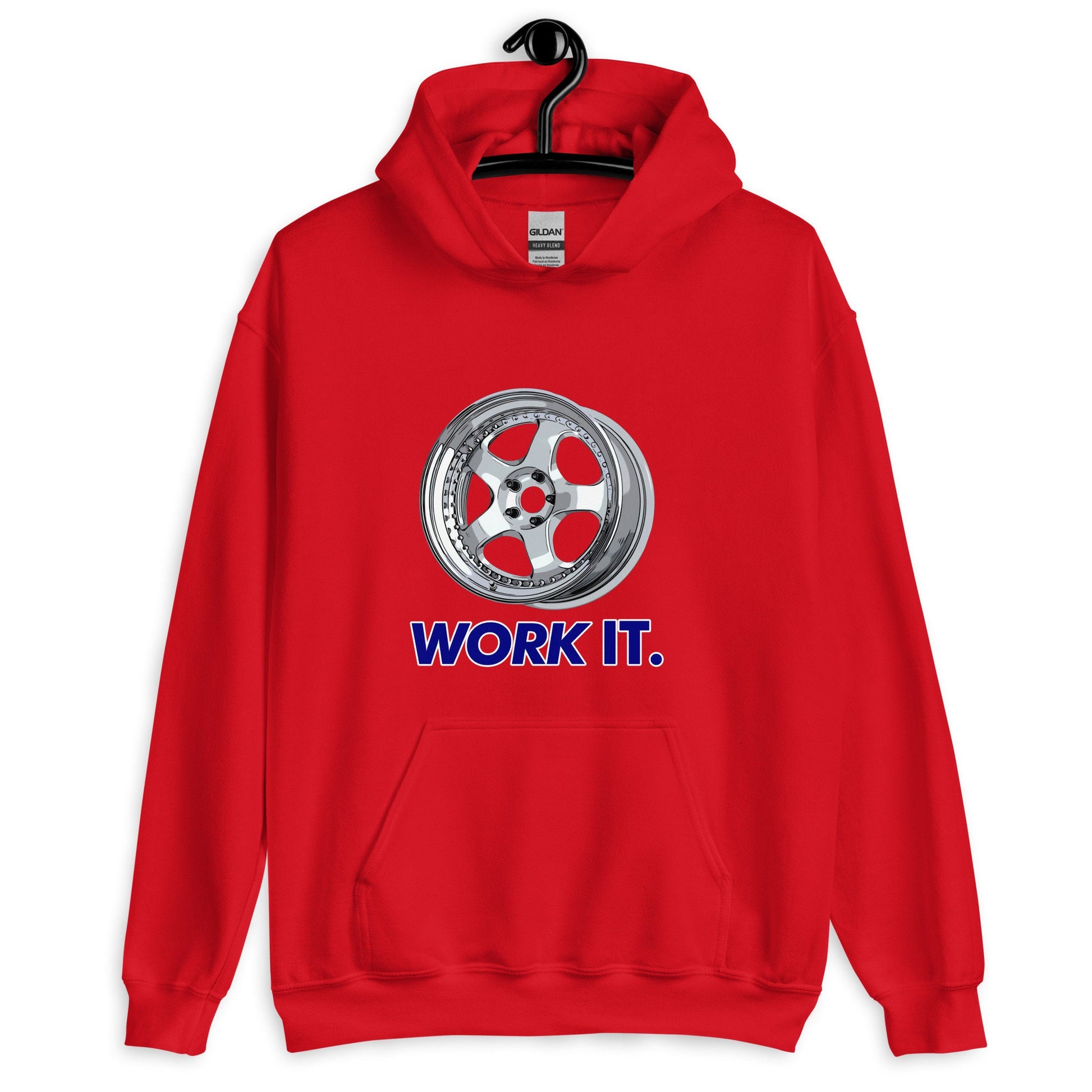 Work It JDM Wheel Hoodie