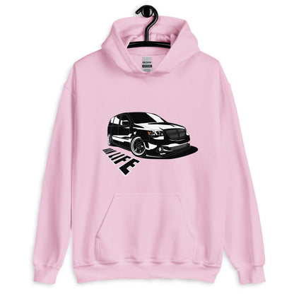 Van Life Caravan Minivan Unisex Hoodie