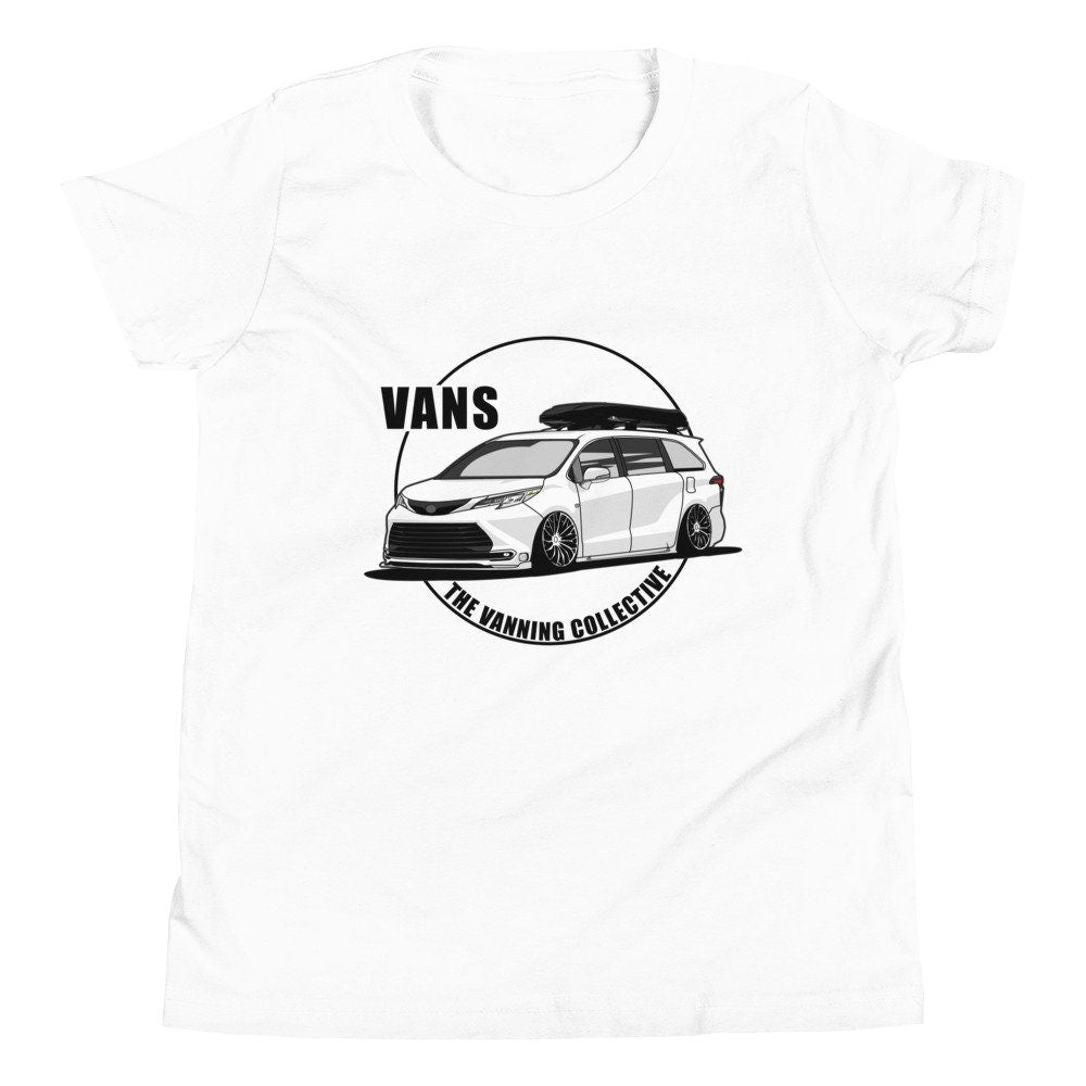 The Vanning Collective Stanced Minivan Youth Short Sleeve T-Shirt