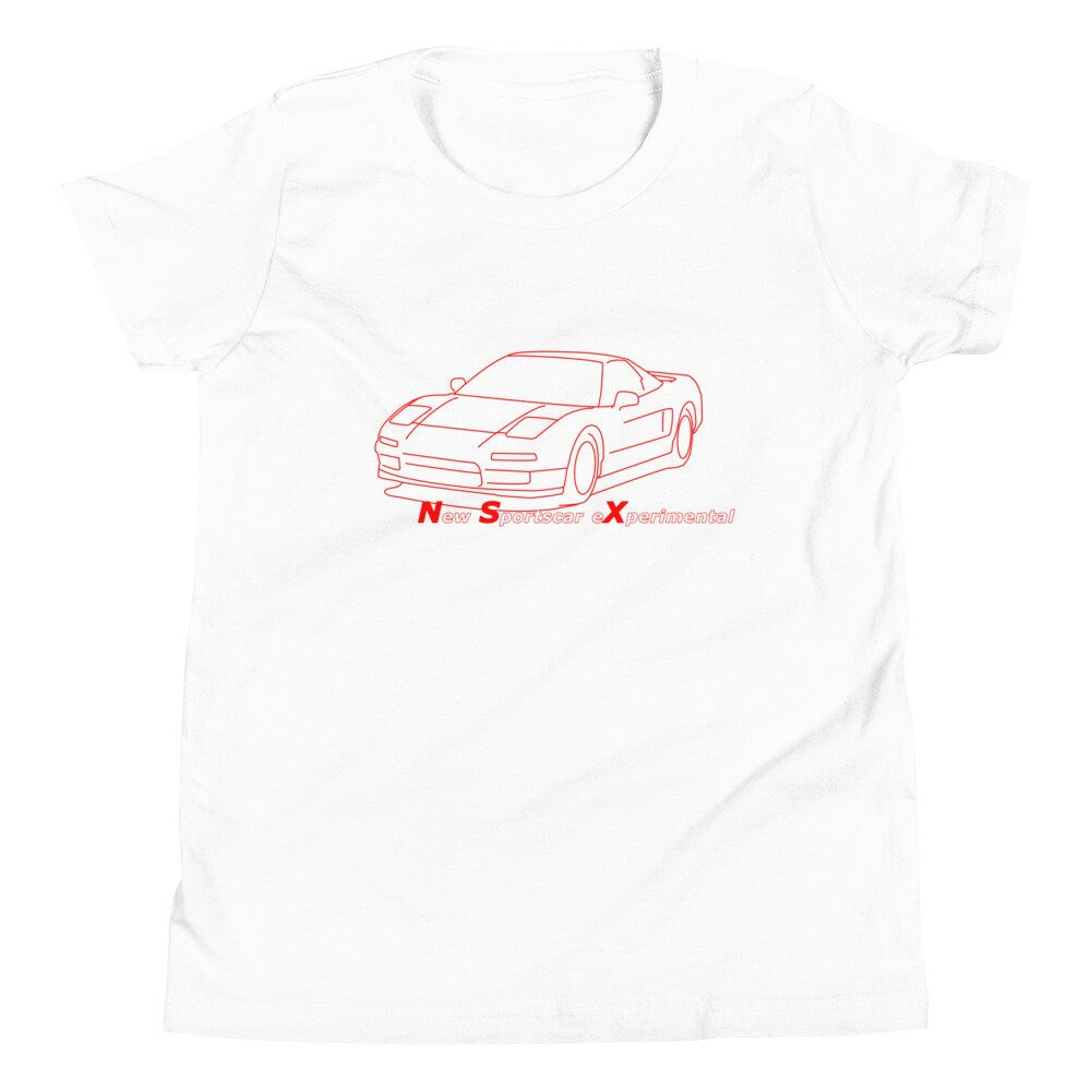 JDM New Sportscar eXperimental Youth Short Sleeve T-Shirt