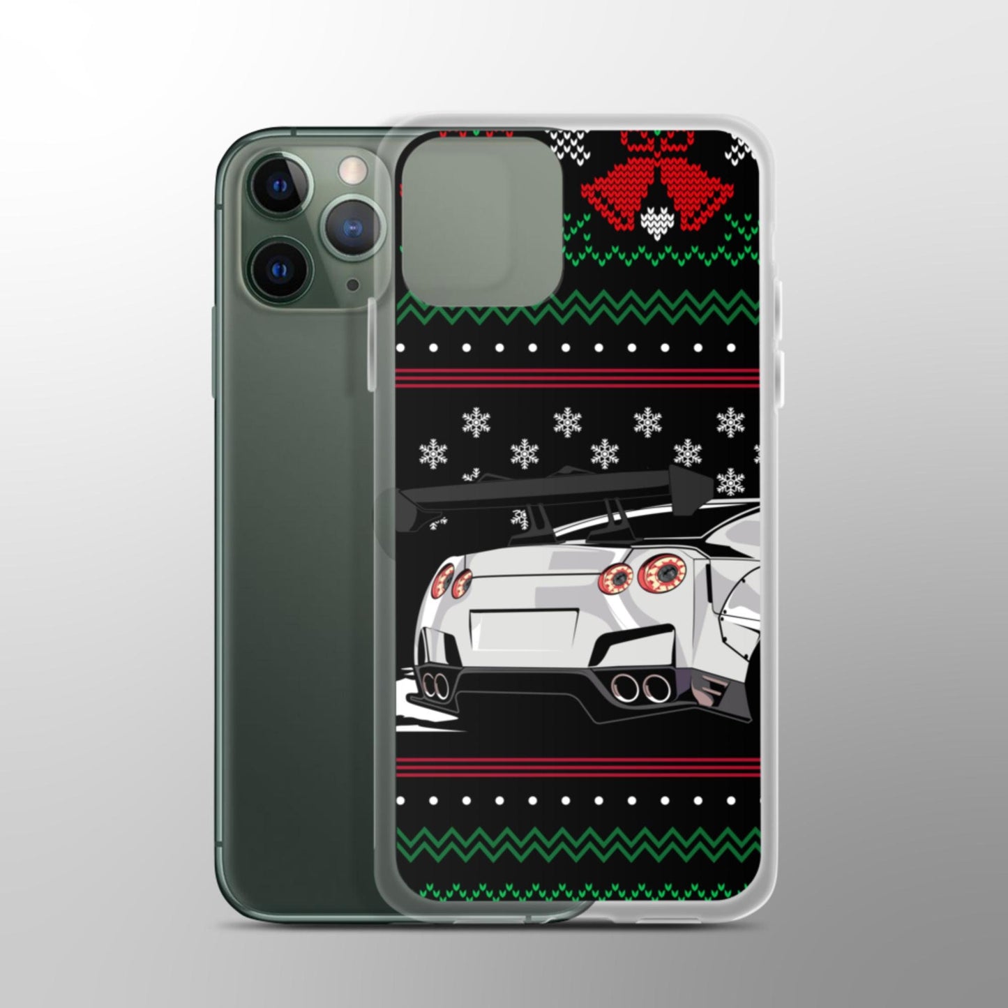 Coque iPhone de Noël Nissan Skyline R35 GT-R