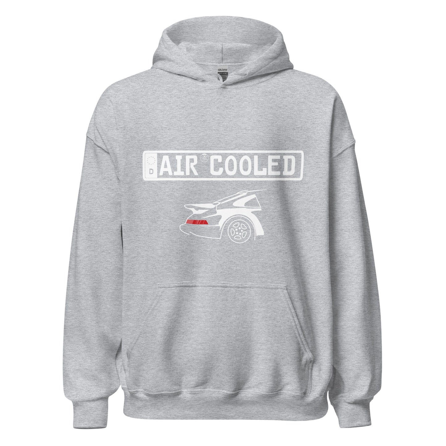 Vintage Aircooled Euro Plate Hoodie