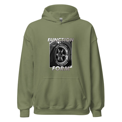 Function Form Wheel Stance Unisex Hoodie