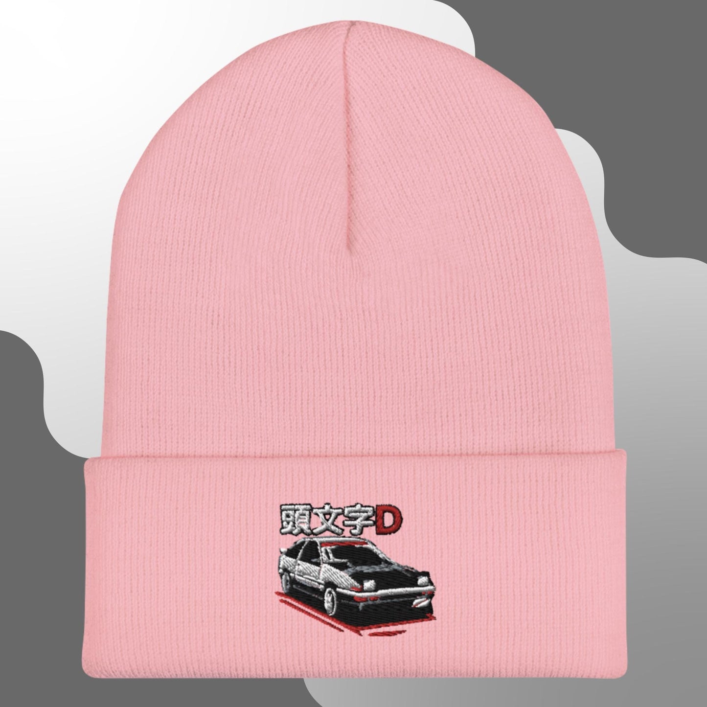 Initial D Toyota AE86 Embroidered Beanie