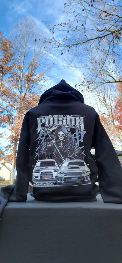 JDM Choose Your Poison Heavyweight Hoodie