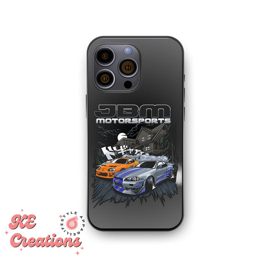 JDM Drift Style Custom iPhone 13- 14 - 15 Case | Pro, Pro Max, Plus, Mini