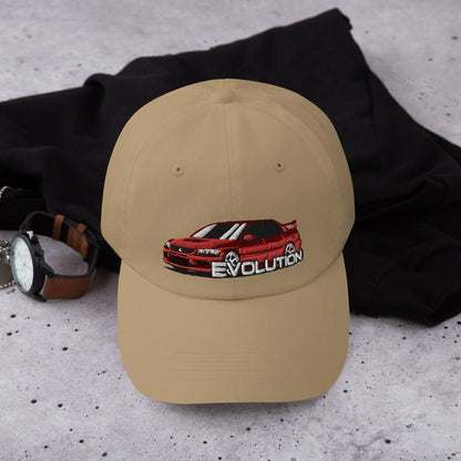 Casquette Mitsubishi Evo brodée