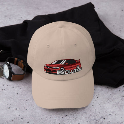 Casquette Mitsubishi Evo brodée