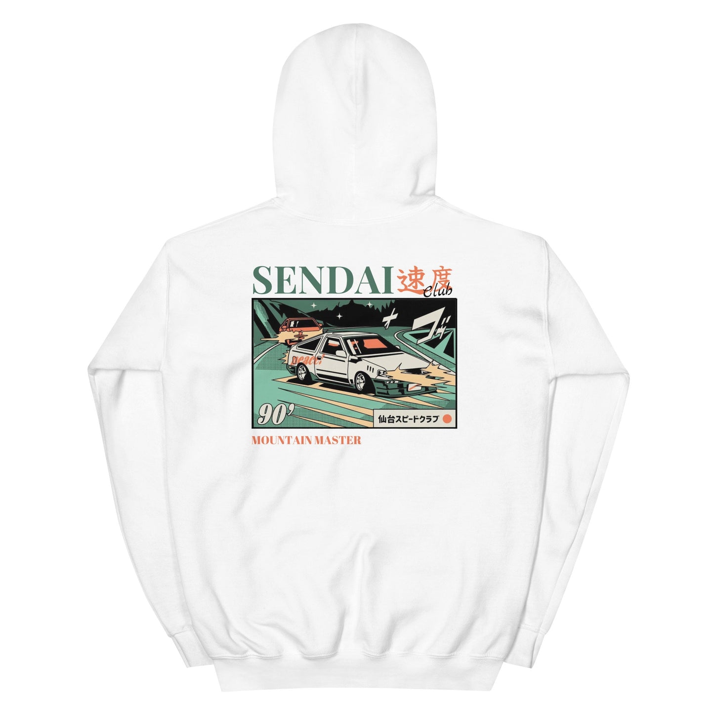 Embroidered "Mountain Master" JDM Hoodie