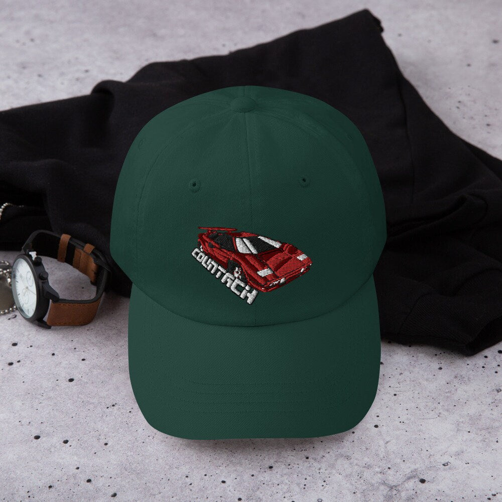 Embroidered Lamborghini Countach Hat