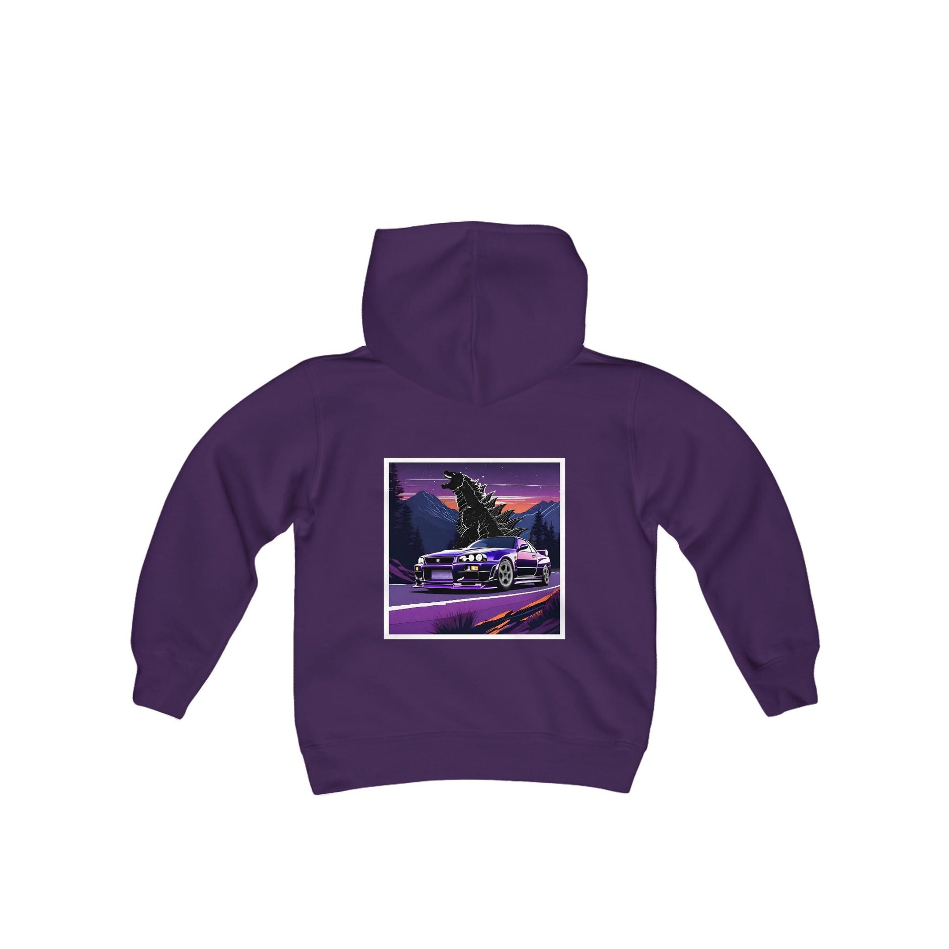 Sunset Drift Youth Godzilla GTR Hoodie