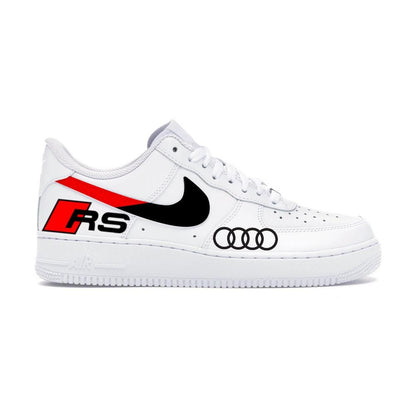 Audi RS Custom Sneakers: Handmade, Personalized, Handpainted Custom Shoes