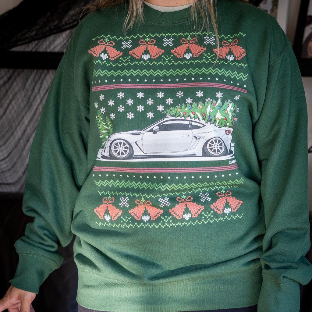 Ugly Christmas Sweater - BMW E90 M3 - Ugly Xmas Sweater - Car Guy Holiday Gift, Funny Christmas Gift, BMW Gift - M5 M3 - JDM Hoodie