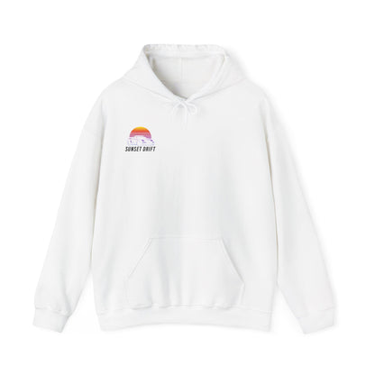 Sunset Drift Gradient Waves Hoodie